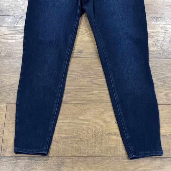 SPANX Mama Ankle Jean-ish Leggings Large Maternity Pant Blue Twilight Full Panel - Picture 3 of 11